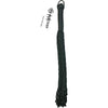 S&M Shadow Rope Flogger - Sensual Frayed Falls for Intense Pleasure - Black