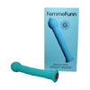 FemmeFunn Diamond Wand Vibrator - Turquoise Blue, Powerful 21 Settings for Women's Intense Pleasure