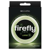 Firefly Halo Large Cock Ring Clear - Premium Silicone Glow in the Dark Performance Enhancer for Men - Model FHL-500 - Snug Fit for Prolonged Pleasure and Intensified Climax - Clear - Adult Naughty Store