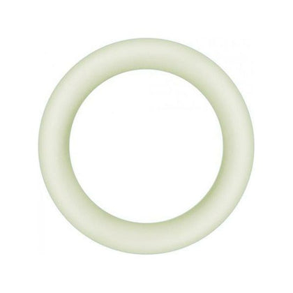 Firefly Halo Large Cock Ring Clear - Premium Silicone Glow in the Dark Performance Enhancer for Men - Model FHL-500 - Snug Fit for Prolonged Pleasure and Intensified Climax - Clear - Adult Naughty Store