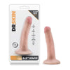 Dr. Skin - 5.5 Inch Suction Cup Dildo - Model 500 - Vanilla - For Hands-Free Pleasure - Adult Naughty Store