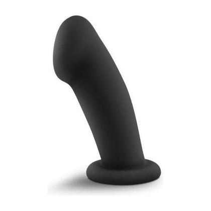 Temptasia Elvira Black G-Spot Dildo - Premium Silicone Pleasure Probe for Intense G-Spot Stimulation - Model T-EGD001 - Female - Black