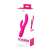 Vedo Rockie Rechargeable Dual Vibe - Foxy Pink - Adult Naughty Store