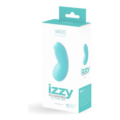Vedo Izzy Rechargeable Clitoral Vibe - Tease Me Turquoise