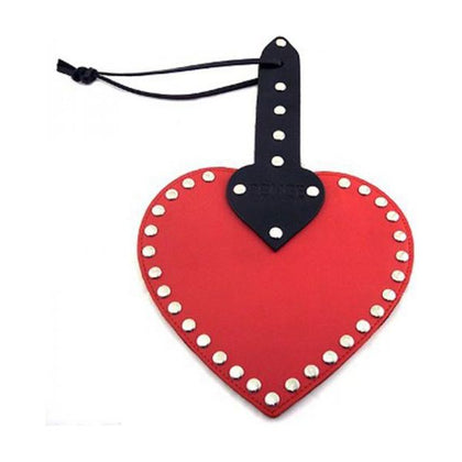 Introducing the Rouge Heart Paddle Red - The Sensual Pleasure Enhancer for Alluring Bondage Play