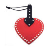 Introducing the Rouge Heart Paddle Red - The Sensual Pleasure Enhancer for Alluring Bondage Play