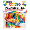 Rainbow Pecker Bites 16-bag - Delicious Penis-Shaped Rainbow Colored Candies for Fun and Flavorful Pleasure
