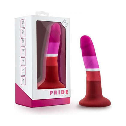 Avant Pride P3 Beauty - Small Batch Artisanal Silicone Dildo - Model P3 - Unisex - Versatile Pleasure - Vibrant Color Options - Adult Naughty Store