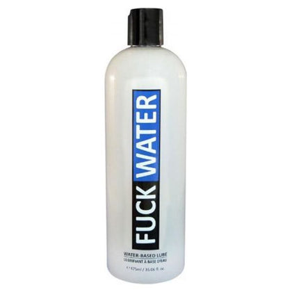 Introducing the F*ck Water Clear H2O Water Based Lubricant 16oz - The Ultimate Pleasure Enhancer for All Genders! - Adult Naughty Store