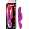 Energize Heat Up Bunny 1 - Dual Motor Rechargeable Waterproof Heating Vibrator - Intense Pleasure for Women - Hot Pink - Adult Naughty Store