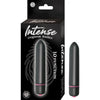 Intense Pleasure Co. Intense Orgasm Bullet 10 Function Waterproof Black - Adult Naughty Store