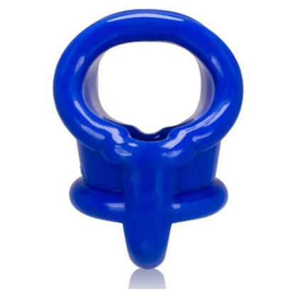 Oxballs Ballsling Ball-split-sling Police Blue - SuperFLEXtpr Cock Ring for Enhanced Pleasure