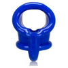 Oxballs Ballsling Ball-split-sling Police Blue - SuperFLEXtpr Cock Ring for Enhanced Pleasure - Adult Naughty Store