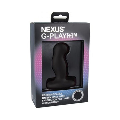 Nexus Gplaysm+ Unisex Vibrator - Black

Introducing the Nexus Gplaysm+ Unisex Vibrator - The Ultimate Pleasure Companion for All!