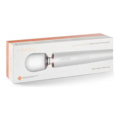 Le Wand Pearl White Rechargeable Massager: The Ultimate Pleasure Experience for Intense, Sensual Stimulation