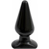 Doc Johnson Classic Butt Plug Large Black - Model 6L - Unisex Anal Pleasure Toy - Adult Naughty Store