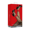 Ouch! Plush Leather Ankle Cuffs - Model X1 - Unisex - Red - Designed for Comfortable Fetish Play - Adult Naughty Store