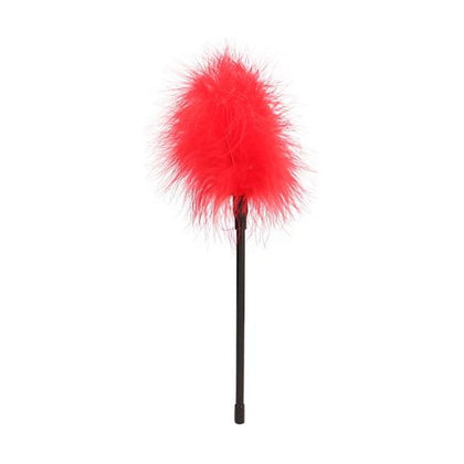 Ouch! Feather - Red: Sensation-Inducing Tickler for Unforgettable Erotic Play - Adult Naughty Store