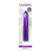 Classix Rocket Vibe 7 Inch Metallic Vibrator - Sleek Purple Pleasure Rocket for All Genders and Sensational External Stimulation - Adult Naughty Store