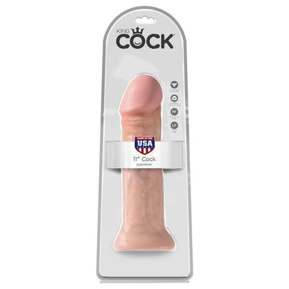 King Cock Realistic 11in Flesh Dildo - Model 25C: Lifelike Pleasure for Intense Satisfaction