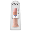 King Cock Realistic 11in Flesh Dildo - Model 25C: Lifelike Pleasure for Intense Satisfaction - Adult Naughty Store