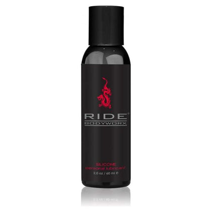 Ride Bodyworx Silicone 2 Oz Hypoallergenic Ultra Concentrated Silicone Blend Lubricant - Long-Lasting, Glycerine- and Paraben-Free, Waterproof - Intensify Pleasure and Comfort - For All Genders - Clear