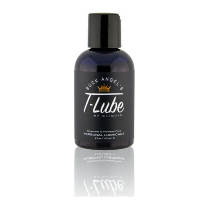 Buck Angel's T-Lube 4.2 Oz Trans Men's Aloe Vera and Carrageenan-Based Personal Lubricant and Moisturizer for Intimate Pleasure - Vegan-Friendly, Paraben-Free, DEA-Free, Sulfate-Free - 4.2 fl. oz.