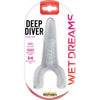 Introducing the SensaPleasure Clear Tongue Star Deep Diver Vibrating Tongue - Model TD-5000: The Ultimate Pleasure Companion for All Genders! - Adult Naughty Store