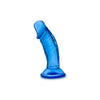 B Yours - Sweet N' Small 4in Dildo With Suction Cup - Blue - Adult Naughty Store