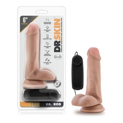 Dr. Skin - Dr. Rob - 6in Vibrating Cock With Suction Cup - Vanilla

Introducing the Dr. Skin Dr. Rob Model 6 - Realistic 6in Vibrating Cock with Suction Cup - Vanilla - Adult Naughty Store