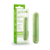 Gaia Eco Bullet Vibrator - The World's First Biodegradable and Recyclable Starch-Based Bioplastic Pleasure-Packed Petite Vibrator, Model GEB-001, Unisex, Clitoral Stimulation, Green