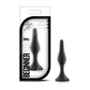 Luxe - Beginner Plug Small - Model X1 - Unisex Anal Pleasure - Black - Adult Naughty Store