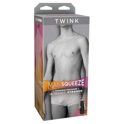 Doc Johnson Man Squeeze Twink Ass Beige Masturbator - Ultimate Pleasure for Men - Adult Naughty Store