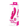 VeDO Kinky Bunny Plus Rechargeable Pink Rabbit Vibrator - Dual Motor G-Spot and Clitoral Stimulation