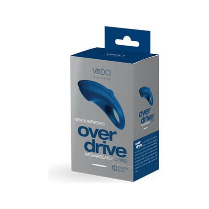 Vedo Overdrive+ Rechargeable Vibrating Ring - Midnight Madness

Introducing the Vedo Overdrive+ Rechargeable Vibrating Ring - The Ultimate Pleasure Enhancer for Couples - Model OD+2021 - Midnight Black