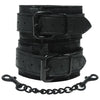 Elegant Intimacy: Midnight Lace Cuffs Black - Sensual Restraint for Couples - Adult Naughty Store