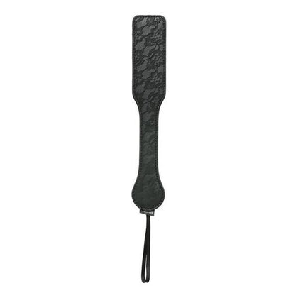 Lace Embrace Paddle - Sensual Spanking Toy - Model LEP-12 - Unisex - Exquisite Pleasure - Black
