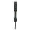 Lace Embrace Paddle - Sensual Spanking Toy - Model LEP-12 - Unisex - Exquisite Pleasure - Black - Adult Naughty Store