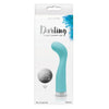 NS Novelties Luxe Darling Compact Vibe Blue - Rechargeable Silicone G-Spot Vibrator - Adult Naughty Store