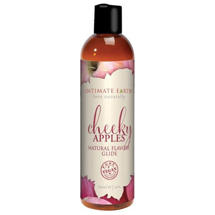 Intimate Earth Cheeky Apples Pleasure Glide 120ml: The Ultimate Oral Pleasure Experience for All Genders, Delightfully Sweet and Tangy Apple Flavor, Water-Based Lubricant for Smooth Transitions and Sensual Exploration