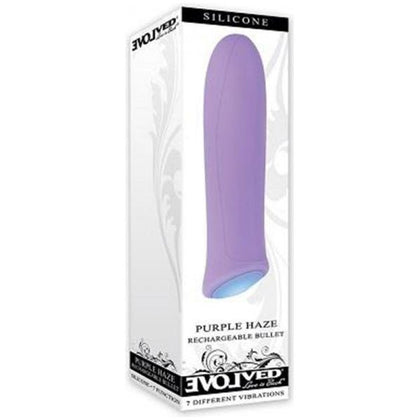 Evolved Purple Haze Rechargeable Bullet 7 Function Silicone Waterproof