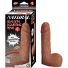 Nasstoys Natural Realskin Squirting Penis #1 Brown Dildo - Lifelike Pleasure for Intense Satisfaction - Adult Naughty Store