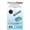 Femmefunn Bougie Bullet Vibrator Light Blue - Adult Naughty Store