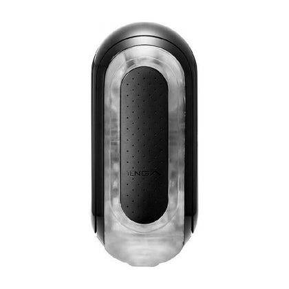 TENGA Flip Zero Black Rechargeable Male Pleasure Device - Model ZR-3000 - For Intense Sensations and Unparalleled Satisfaction - Designed for Men - Full Coverage Pleasure - Sleek Onyx Black