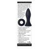 Evolved Mighty Mini Plug 20 Function Rechargeable Black Silicone Butt Plug for Powerful Anal Stimulation