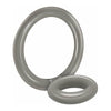 Bullseye Cock Ring Double Ring Smoke - Enhance Your Pleasure with the Bullseye Double Loop Cock Ring for Men - Adult Naughty Store