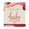 Intimate Earth Natural Flavor Glide Cheeky Apples .1oz - Adult Naughty Store