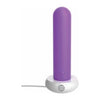 Fantasy For Her Rechargeable Bullet Vibrator - Model H-1234 - Purple - For Intense Clitoral Stimulation - Adult Naughty Store