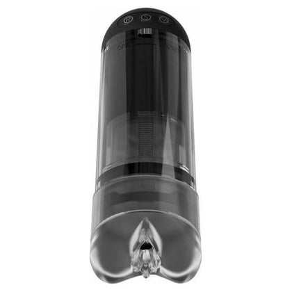 PDX Elite Extender Pro Vibrating Penis Pump - Model X1 - Male Masturbation Device for Intense Oral-Like Pleasure - Clear