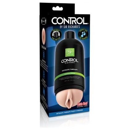 Sir Richard's Control Intimate Therapy Extra Fresh Pussy - Realistic Stroker Toy Model X3 - Female Pleasure - Pink - Adult Naughty Store